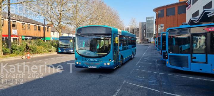 Image of Arriva Beds & Bucks vehicle 3927. Taken by Katherine T at 11:31:02 on 2022.03.08