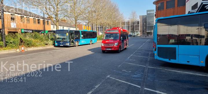 Image of Carousel Buses vehicle 977. Taken by Katherine T at 11:36:41 on 2022.03.08