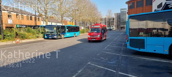 Image of Carousel Buses vehicle 977. Taken by Katherine T at 11:36:41 on 2022.03.08