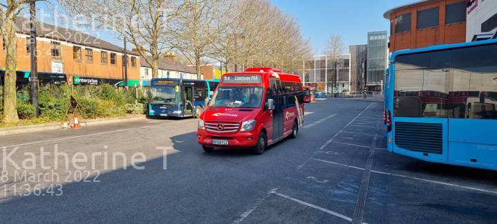 Image of Carousel Buses vehicle 977. Taken by Katherine T at 11:36:43 on 2022.03.08