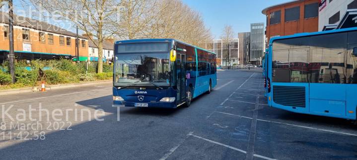 Image of Arriva Beds & Bucks vehicle 3924. Taken by Katherine T at 11:42:58 on 2022.03.08