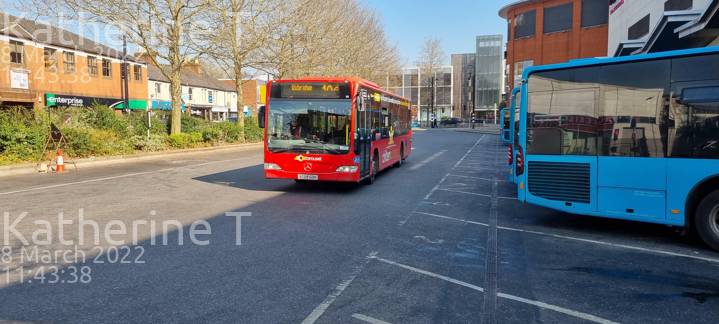Image of Carousel Buses vehicle 877. Taken by Katherine T at 11:43:38 on 2022.03.08