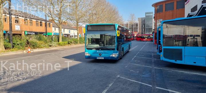 Image of Arriva Beds & Bucks vehicle 3023. Taken by Katherine T at 11:45:52 on 2022.03.08