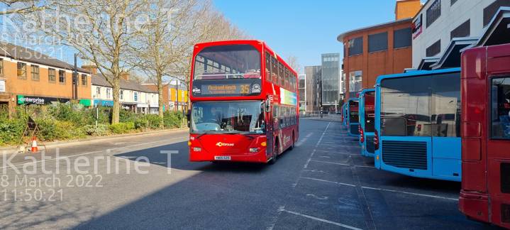 Image of Carousel Buses vehicle 244. Taken by Katherine T at 11:50:21 on 2022.03.08