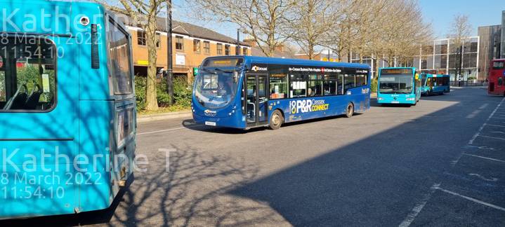 Image of Carousel Buses vehicle 408. Taken by Katherine T at 11:54:10 on 2022.03.08