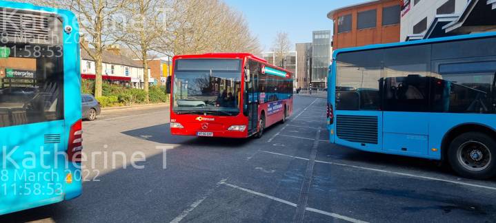 Image of Carousel Buses vehicle 857. Taken by Katherine T at 11:58:53 on 2022.03.08