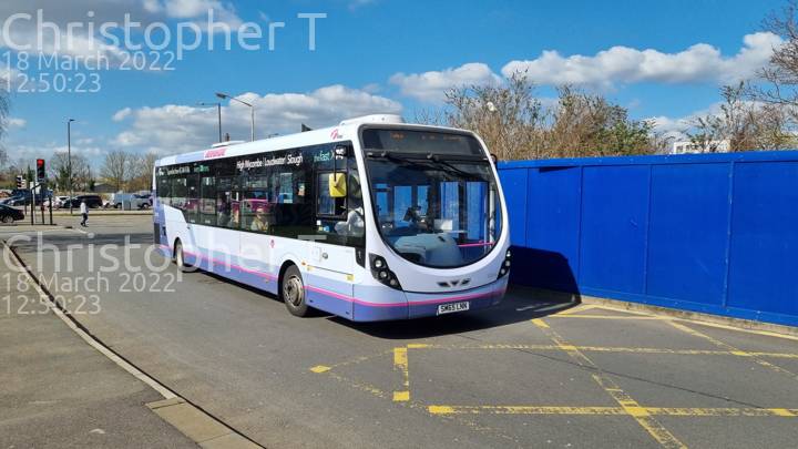 Image of First Berkshire & The Thames Valley vehicle 63316. Taken by Katherine T at 12:50:23 on 2022.03.18