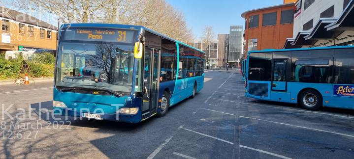 Image of Arriva Beds & Bucks vehicle 3920. Taken by Katherine T at 12:06:27 on 2022.03.08