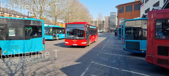 Image of Carousel Buses vehicle 860. Taken by Katherine T at 12:21:20 on 2022.03.08