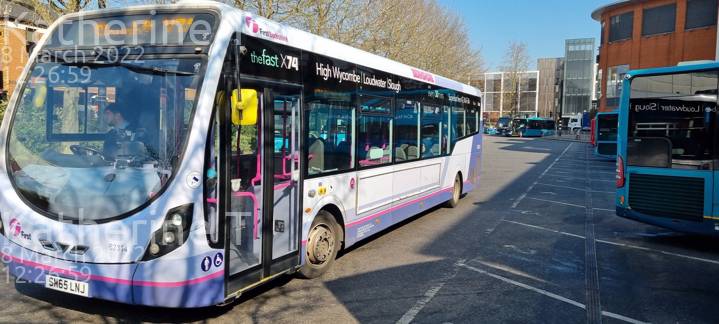Image of First Berkshire & The Thames Valley vehicle 63314. Taken by Katherine T at 12:26:59 on 2022.03.08