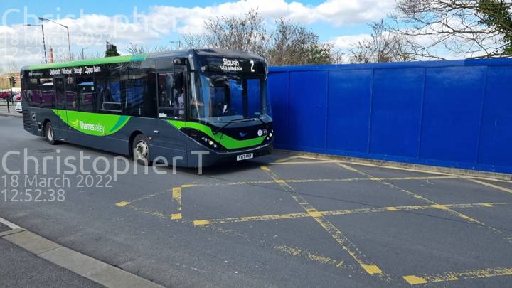 Image of Thames Valley Buses vehicle 667. Taken by Katherine T at 12:52:38 on 2022.03.18