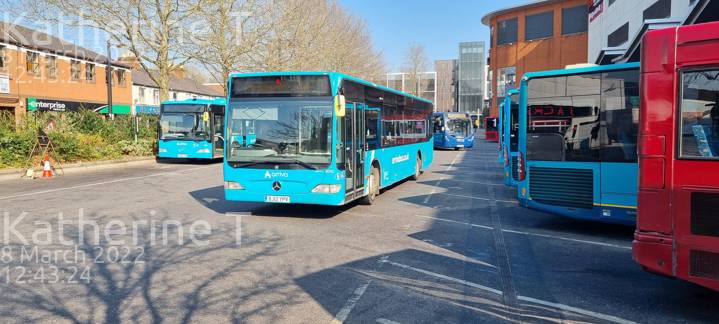 Image of Arriva Beds & Bucks vehicle 3010. Taken by Katherine T at 12:43:24 on 2022.03.08