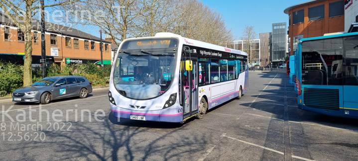 Image of First Berkshire & The Thames Valley vehicle 63315. Taken by Katherine T at 12:56:20 on 2022.03.08