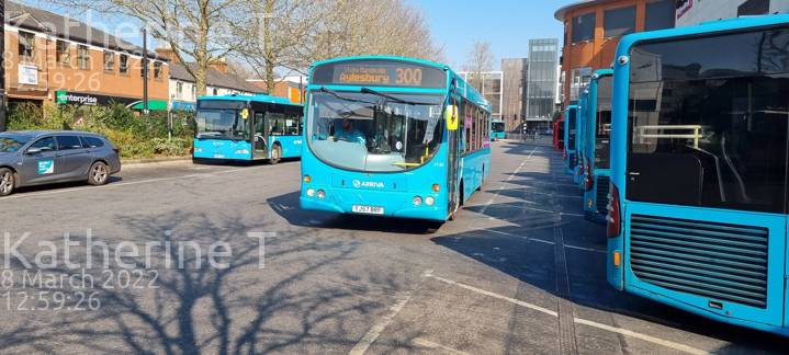 Image of Arriva Beds & Bucks vehicle 3730. Taken by Katherine T at 12:59:26 on 2022.03.08