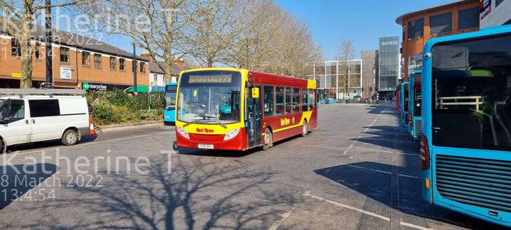 Image of Red Rose Travel vehicle 50524. Taken by Katherine T at 13:04:54 on 2022.03.08