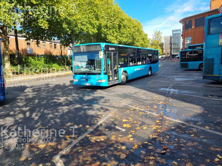 Image of Arriva Beds & Bucks vehicle 3020. Taken by Katherine T at 12:20:15 on 2022.10.17
