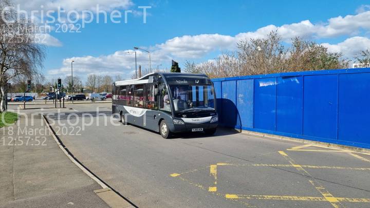 Image of Thames Valley Buses vehicle 191. Taken by Katherine T at 12:57:52 on 2022.03.18