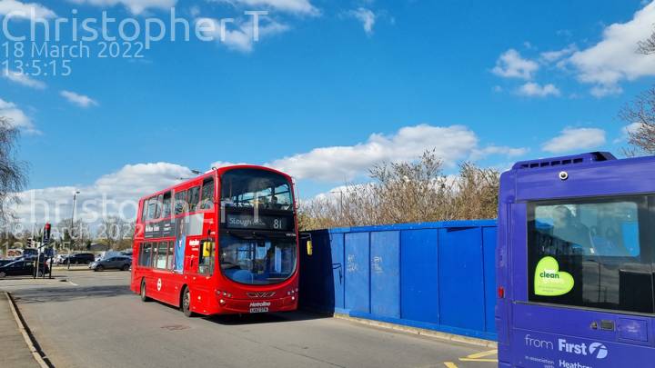 Image of Metroline London vehicle VW1386. Taken by Katherine T at 13:05:15 on 2022.03.18