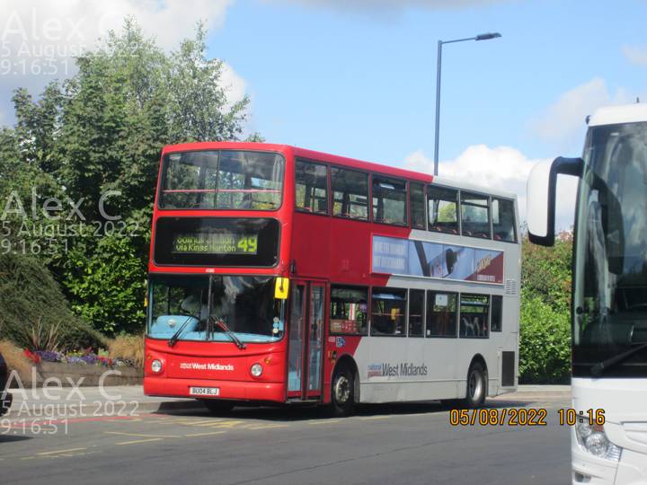 Image of National Express West Midlands vehicle 4588. Taken by Alex C at 09:16:51 on 2022.08.05