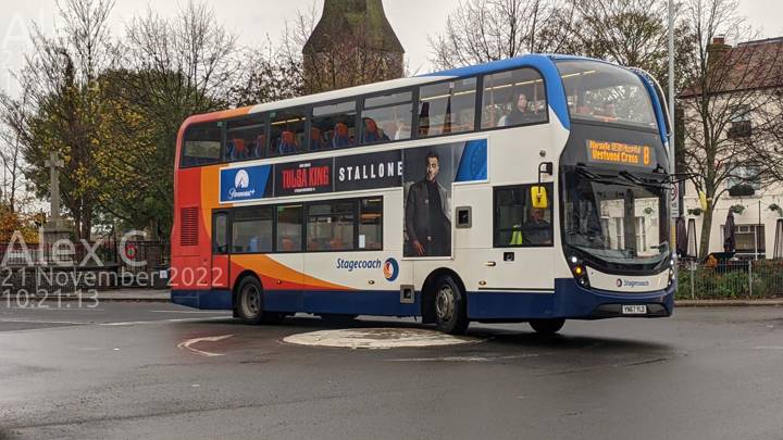 Image of Stagecoach South East vehicle 15331. Taken by Alex C at 10:21:13 on 2022.11.21