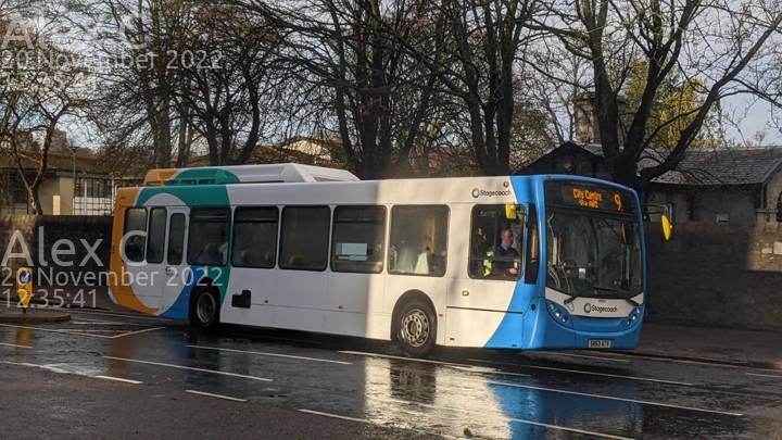 Image of Stagecoach North Scotland vehicle 29021. Taken by Alex C at 12:35:41 on 2022.11.20