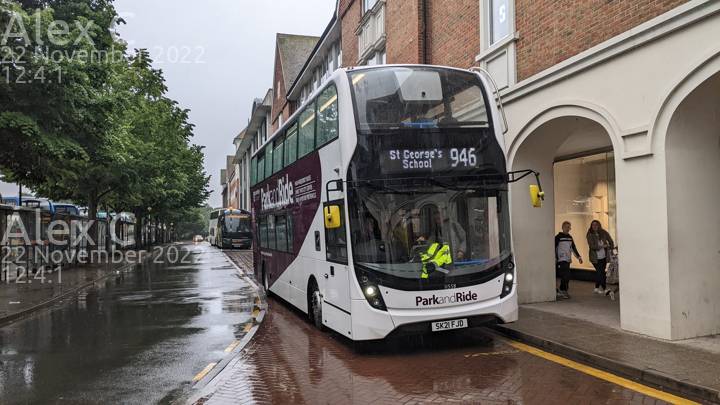 Image of Stagecoach South East vehicle 11558. Taken by Alex C at 12:04:01 on 2022.11.22