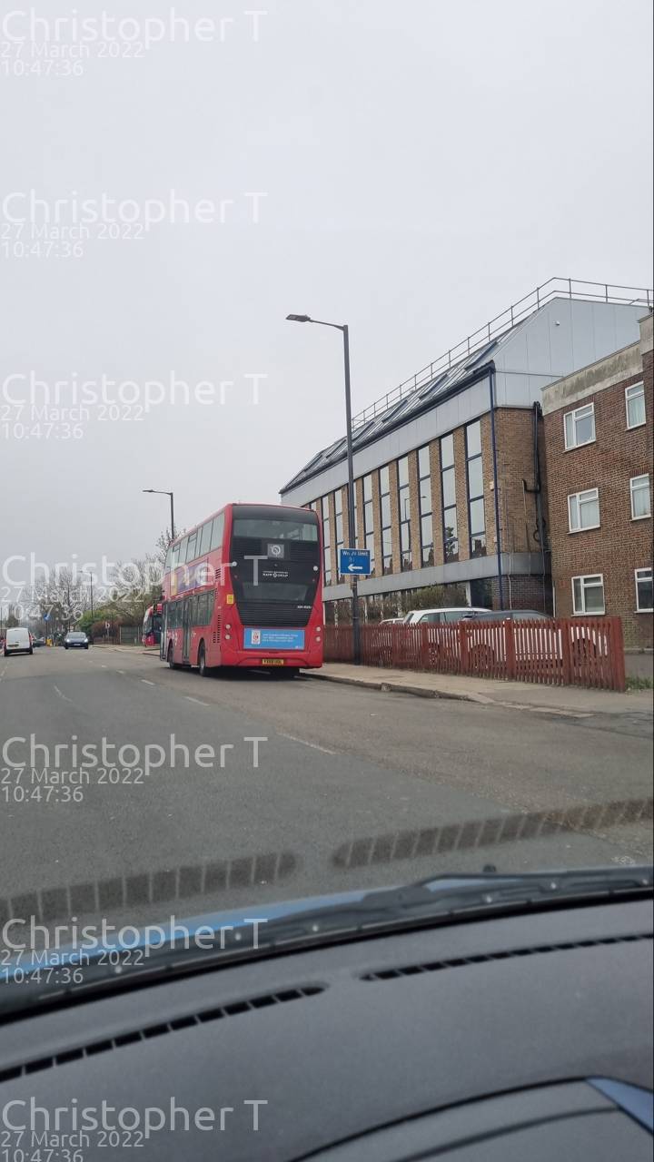 Image of London Sovereign vehicle ADH45291. Taken by Katherine T at 10:47:36 on 2022.03.27