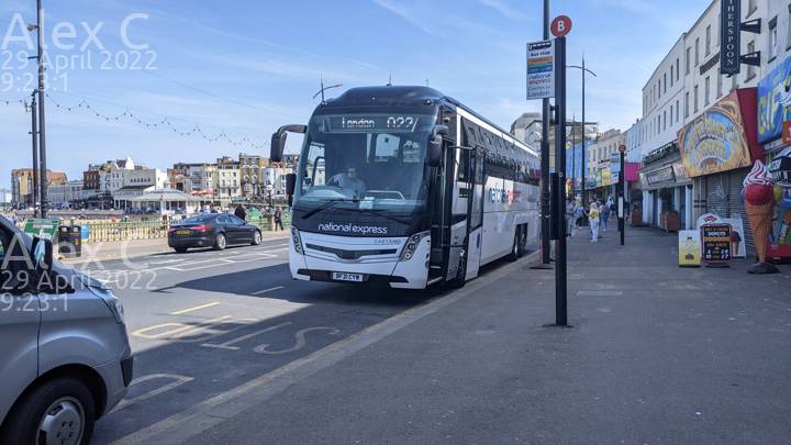 Image of National Express vehicle 5540. Taken by Alex C at 09:23:01 on 2022.04.29