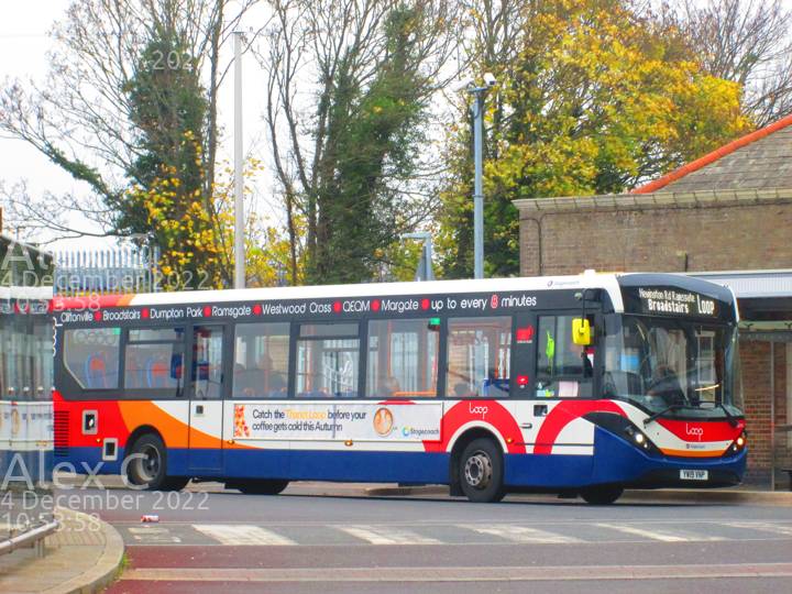 Image of Stagecoach South East vehicle 26245. Taken by Alex C at 10:53:58 on 2022.12.04