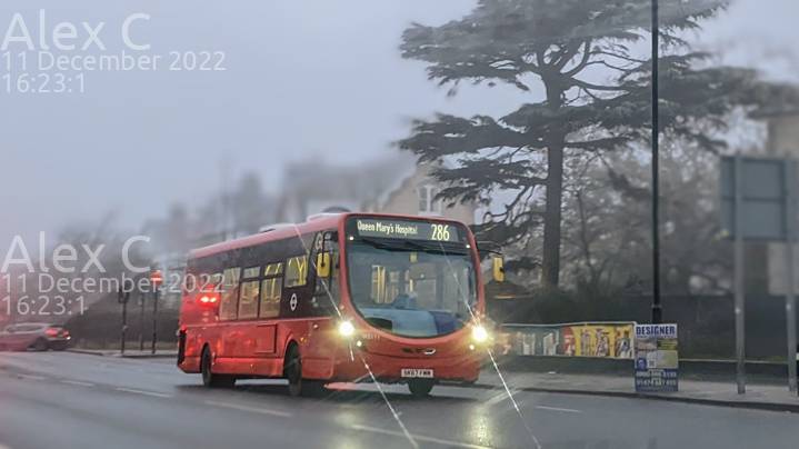 Image of London General vehicle WS111. Taken by Alex C at 16:23:01 on 2022.12.11
