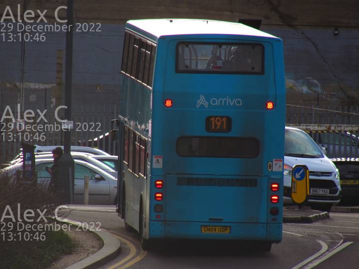 Image of Arriva Kent and Surrey vehicle 6402. Taken by Alex C at 13:10:46 on 2022.12.29