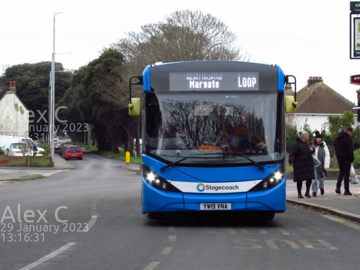 Image of Stagecoach South East vehicle 26231. Taken by Alex C at 13:16:31 on 2023.01.29