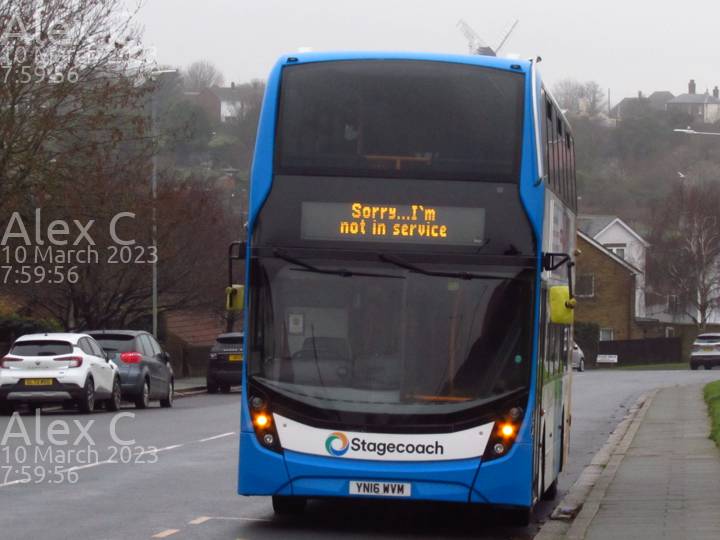 Image of Stagecoach South East vehicle 15272. Taken by Alex C at 07:59:56 on 2023.03.10