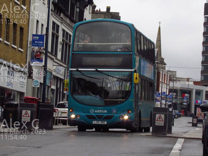 Image of Arriva Kent and Surrey vehicle 6129. Taken by Alex C at 11:54:40 on 2023.03.18