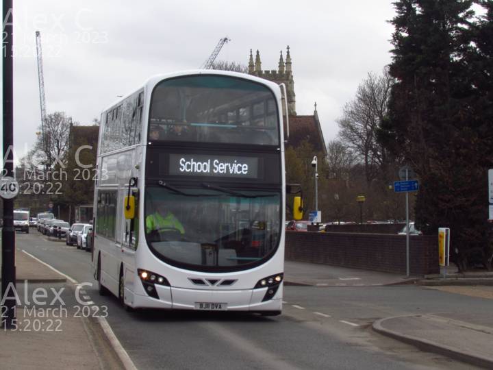 Image of ASD Coaches vehicle ASD205. Taken by Alex C at 15:20:22 on 2023.03.21