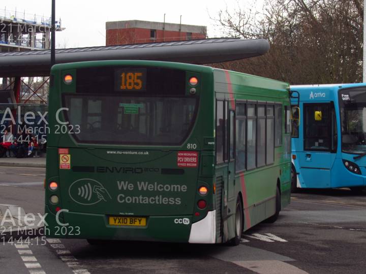 Image of Nu-Venture vehicle 810. Taken by Alex C at 14:44:15 on 2023.03.21