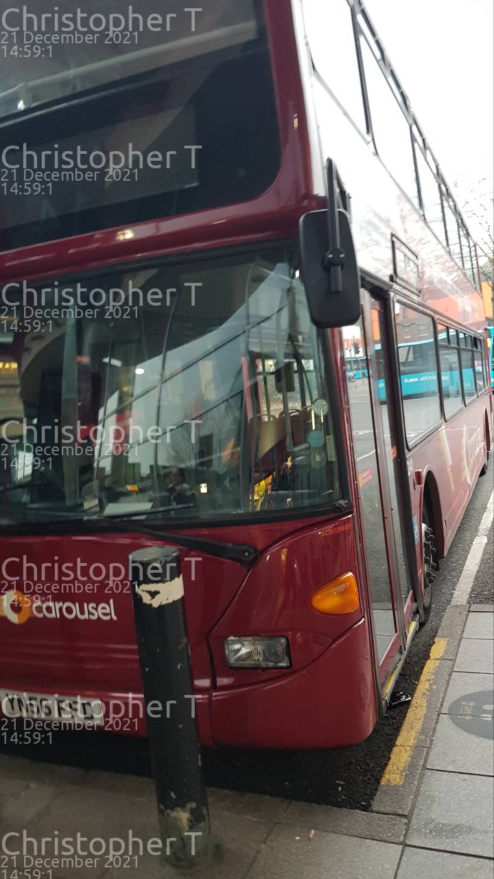 Image of Carousel Buses vehicle 241. Taken by Katherine T at 14:59:01 on 2021.12.21