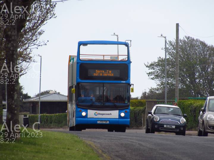 Image of Stagecoach South East vehicle 17529. Taken by Alex C at 08:02:02 on 2023.04.29