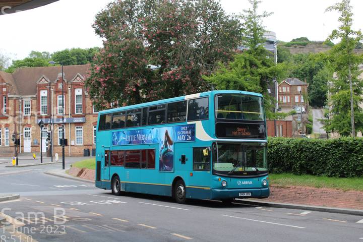 Image of Arriva Kent and Surrey vehicle 6406. Taken by Sam B at 08:51:00 on 2023.06.01