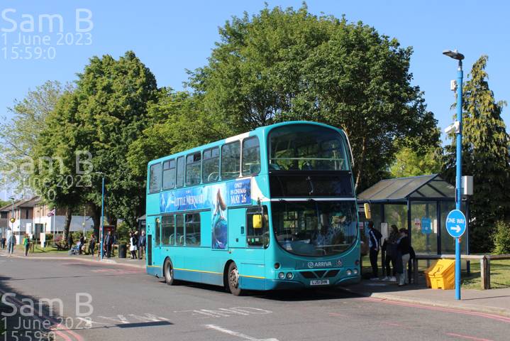 Image of Arriva Kent and Surrey vehicle 6127. Taken by Sam B at 15:59:00 on 2023.06.01