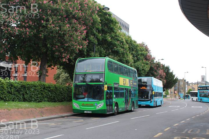 Image of Nu-Venture vehicle DE410. Taken by Sam B at 09:28:00 on 2023.05.30