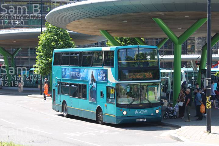 Image of Arriva Kent and Surrey vehicle 6420. Taken by Sam B at 12:19:00 on 2023.05.26