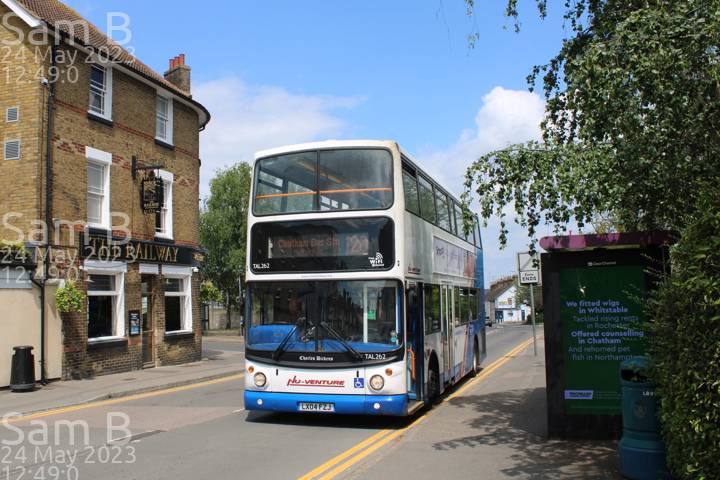 Image of Nu-Venture vehicle TAL262. Taken by Sam B at 12:49:00 on 2023.05.24