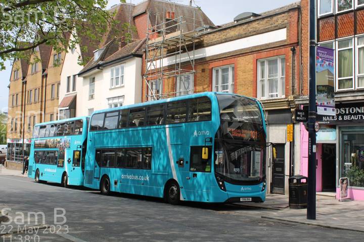 Image of Arriva Kent and Surrey vehicle 6552. Taken by Sam B at 11:38:00 on 2023.05.22