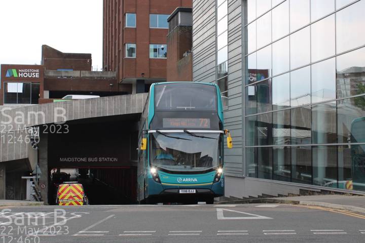 Image of Arriva Kent and Surrey vehicle 6538. Taken by Sam B at 12:46:00 on 2023.05.22