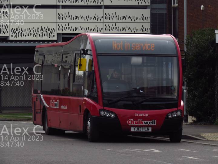 Image of Chalkwell vehicle HLN. Taken by Alex C at 08:47:40 on 2023.04.14