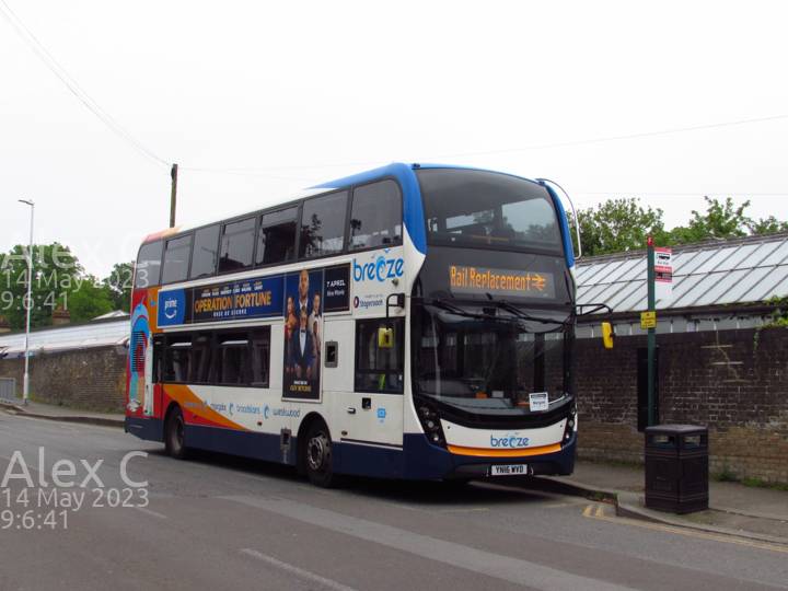 Image of Stagecoach South East vehicle 15264. Taken by Alex C at 09:06:41 on 2023.05.14