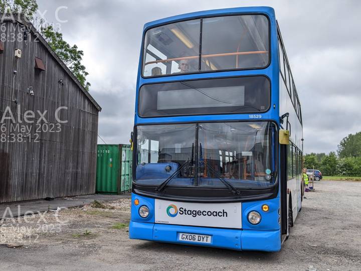 Image of Stagecoach South East vehicle 18529. Taken by Alex C at 08:38:12 on 2023.05.06