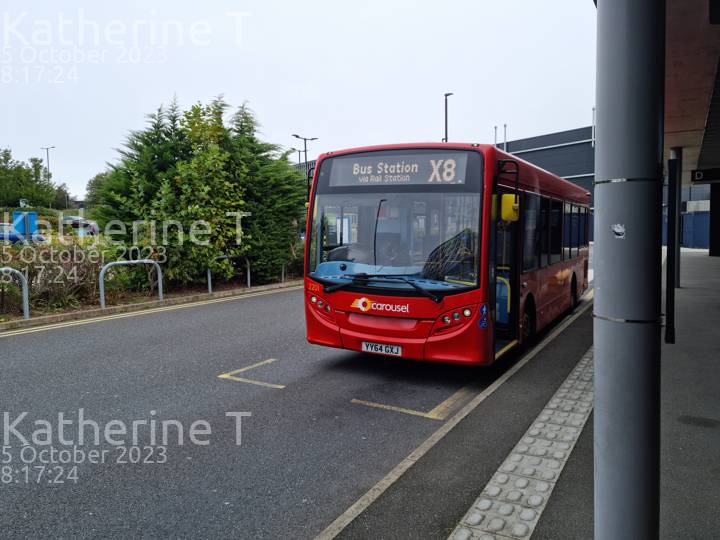 Image of Carousel Buses vehicle 531. Taken by Katherine T at 08:17:24 on 2023.10.05