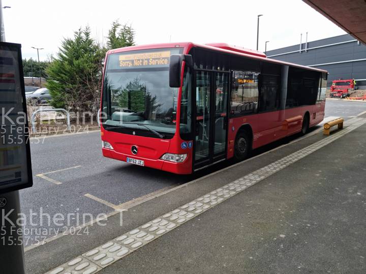 Image of Carousel Buses vehicle 889. Taken by Katherine T at 15:57:57 on 2024.02.05